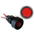 Kontrolka czerwona LED 10mm  230VAC fi13 KLP 10